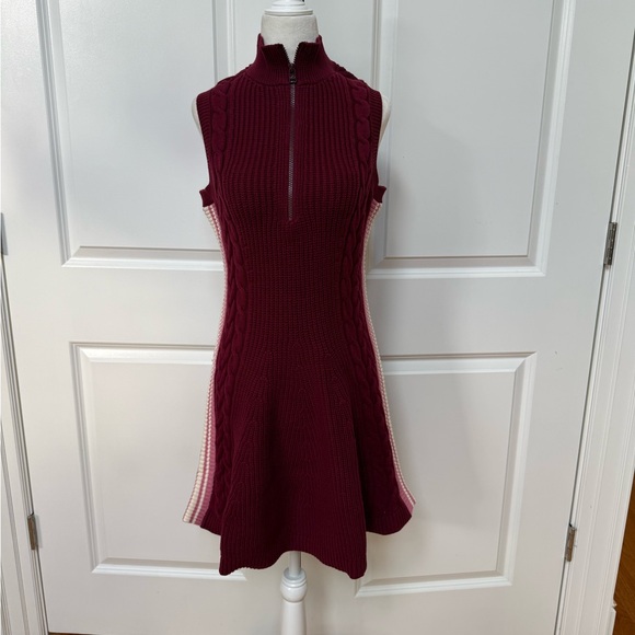 Daily Practice Side Lines Half-Zip Mini Sweater Dress from Anthologies - Picture 4 of 10